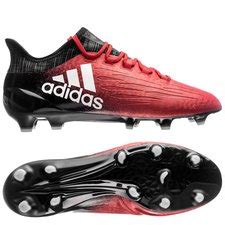 adidas x16 1 zwart|adidas X 16.1 FG Soccer Cleats (Red/White/Core Black).